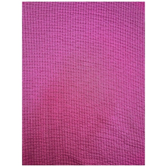 Adrianna Papell Textured Long Sleeve Tunic Soft V Neck Burgundy Glow XXL - Picture 6 of 12